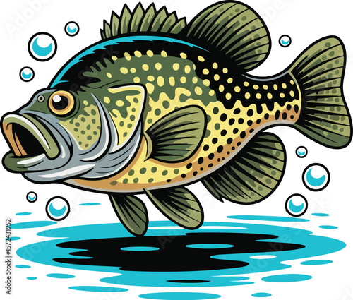 Lively Crappie Fish