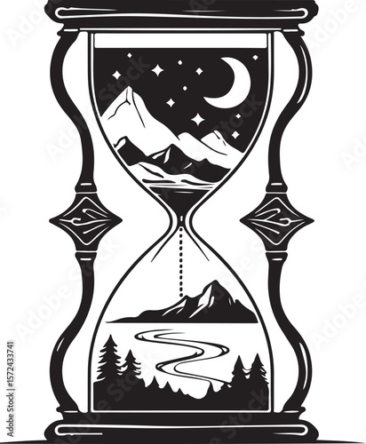 Timeless Nature Hourglass Set