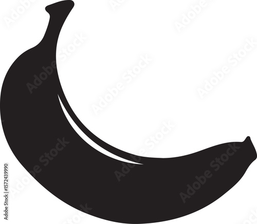 banana silhouette art