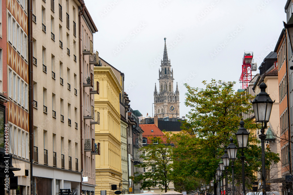 Fototapeta premium Sendlinger Pedestrian Street in Munich - Germany