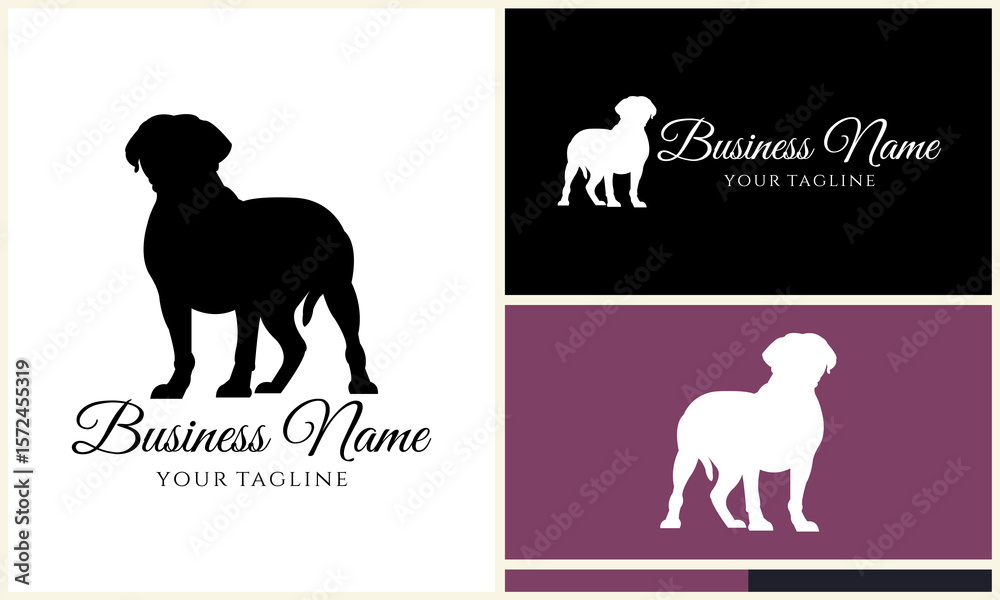 Obraz premium Dog Logo Design Variations. (30)