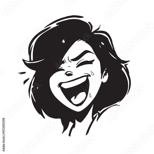 A wild animal's shaggy face, a fierce lion, or a bold tiger head illustration, perfect for a tattoo design or cartoon