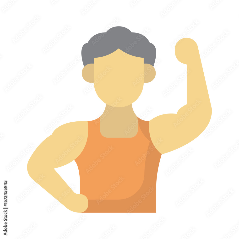 Fototapeta premium Workout benchVector Icon which can easily modify or edit