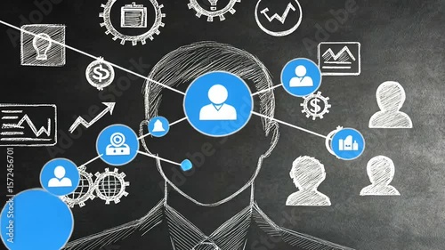 Network Growing Business Connections