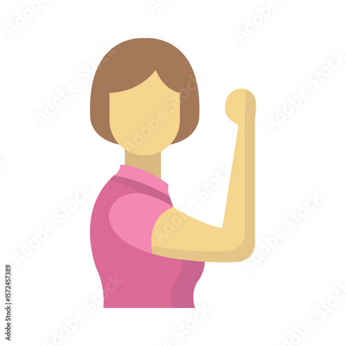 Calisthenics Vector Icon which can easily modify or edit