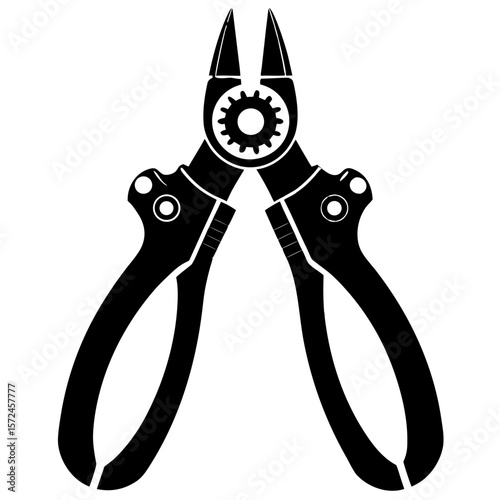 pliers isolated on white