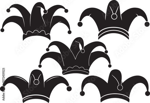 Mardi Gras Hat silhouette