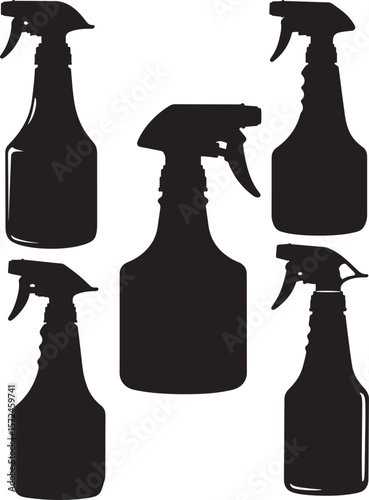 set of spray bottle
