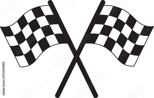 checkered racing flag
