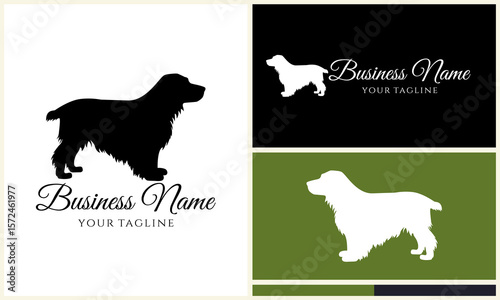 Cocker Spaniel Logo Design Variations.