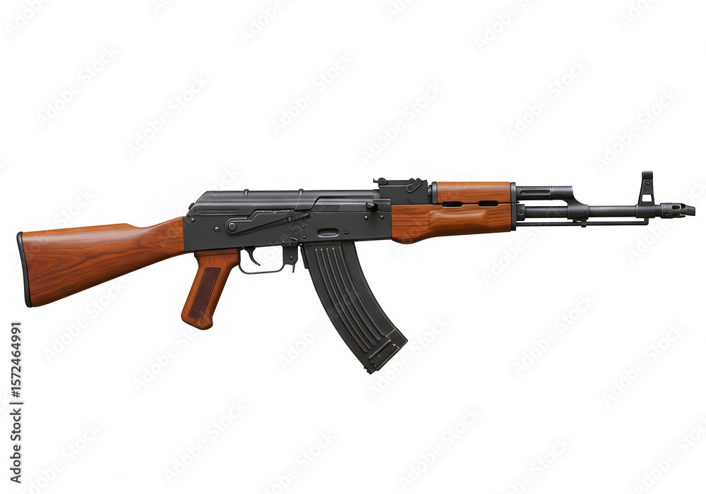 AK47 Assault Rifle A Detailed View AK47 Assault Rifle A Detailed View