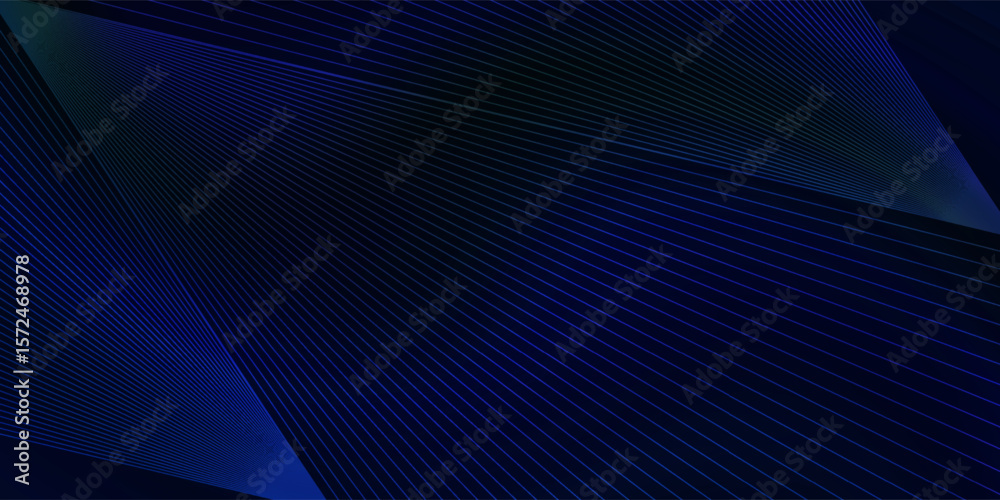 Obraz premium blue background metal pattern line style