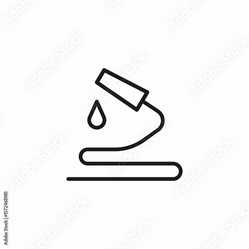 water hose icon sign vector
