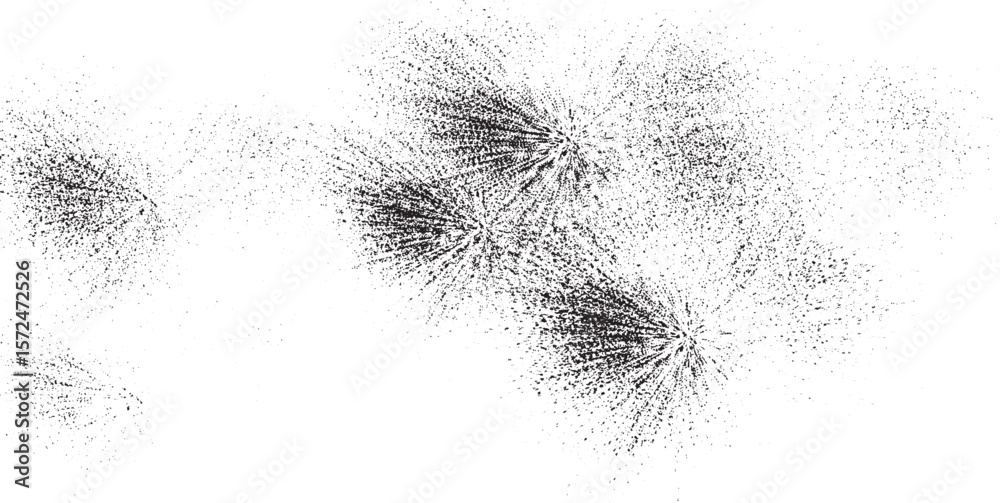 Fototapeta premium Abstract vector illustration. Overlay to create interesting effect and Circular starburst explosion texture. Distressed uneven grunge background