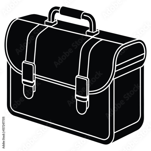 Vintage Leather Briefcase Classic Design, Professional Style