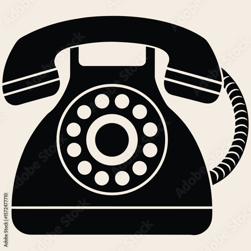 Vintage Rotary Phone A Classic Communication Icon
