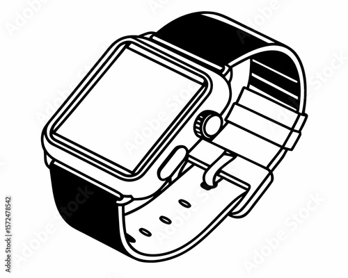 Anti-Cuss Sting Watch Vector