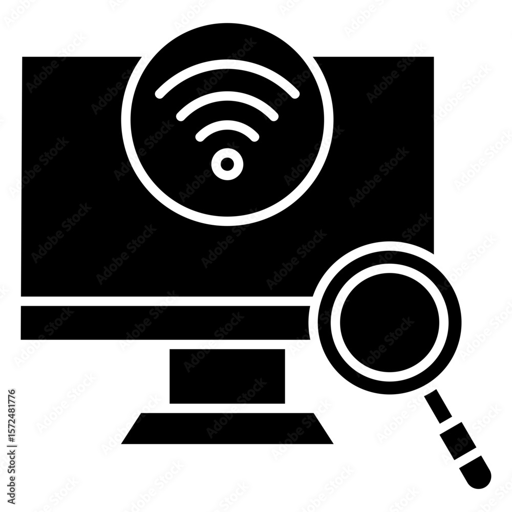 Smart Monitoring Icon Element For Design Smart Monitoring Icon Element For Design