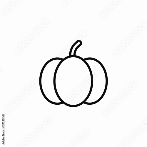 paprika flavor icon sign vector
