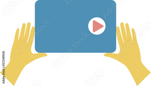 movie maker or film making vector monogram logo template