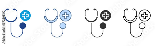 Medical Icon Set Multiple Style Collection