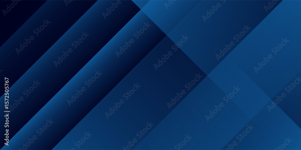 Obraz premium Dark blue modern business abstract background. Vector illustration design for presentation, banner, cover, web, flyer, card, poster, wallpaper, texture, slide, magazine, and powerpoint