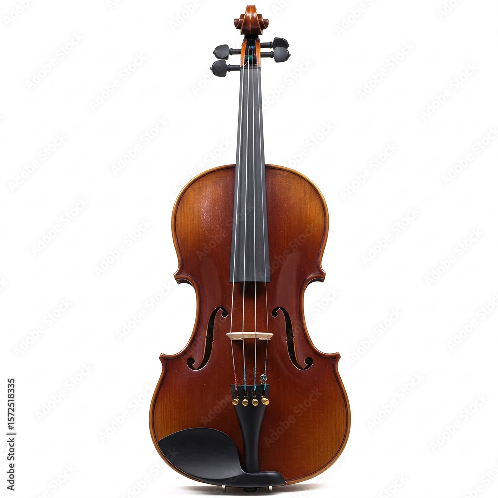 Fototapeta premium Violin isolated on white