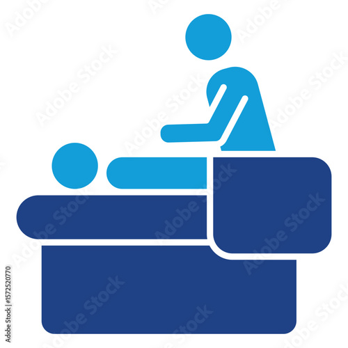 Treatment Dual Tone Icon Element For Design