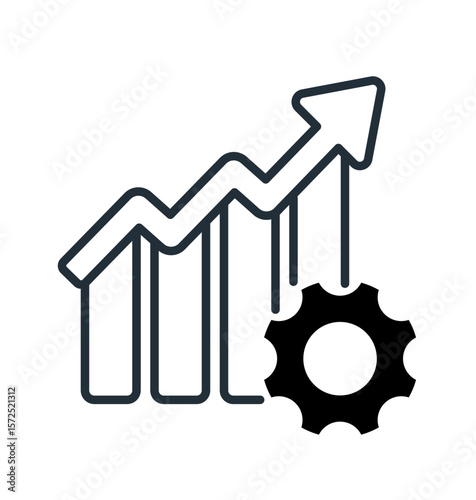 improvment icon vector. editable