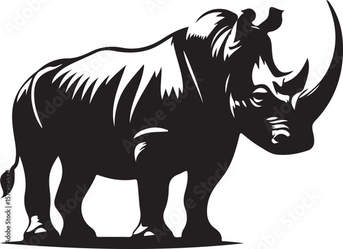 rhino vector illustration