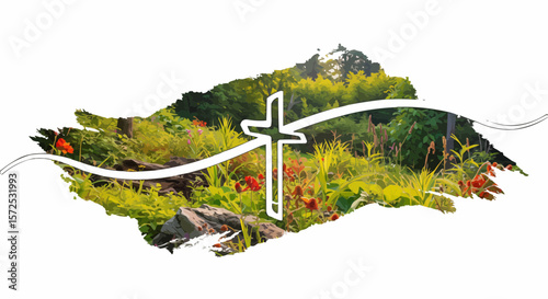 Cross in Nature
