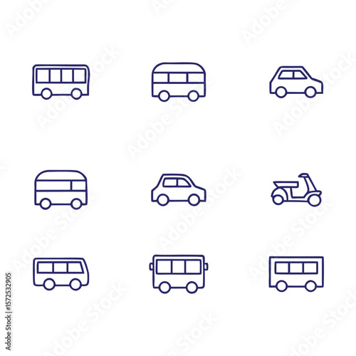 Vehicle Icon Bundle