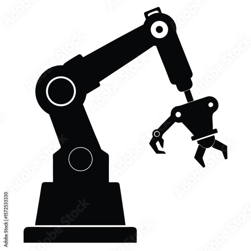 robotic hand holding a key