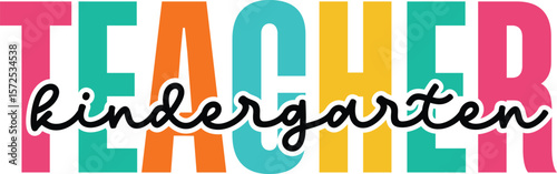 316. Kindergarten Teacher svg png