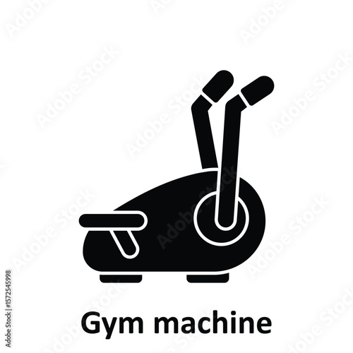  Gym machine Vector Icon which can easily modify or edit