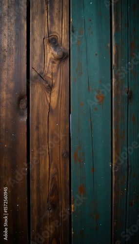 Wallpaper Mural Weathered wood table top, rustic texture, grain detail, farmhouse, old Torontodigital.ca
