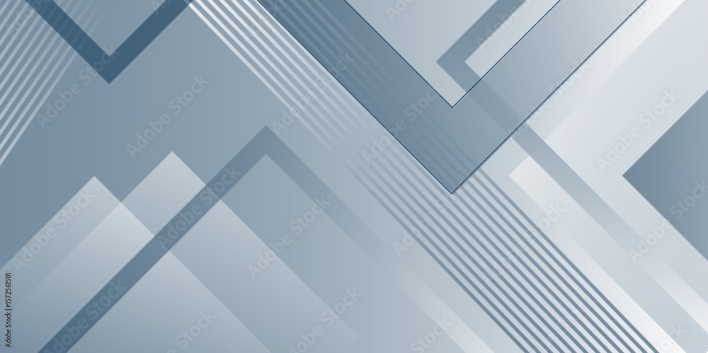 Fototapeta premium Abstract geometric white and gray arrow shine line elements design background.abstract subtle vector background.Can be design for landing page, book covers, brochures, flyers,magazines, any brandings.