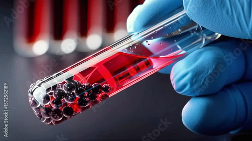 Exploring advanced laboratory techniques in blood sample analysis at a research facility