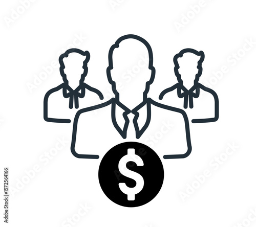 investor icon editable