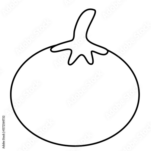 vegetable line art for coloring
