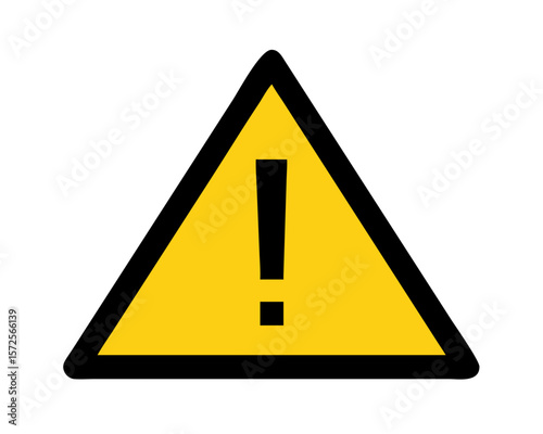 Yellow triangle high voltage sign: a symbol of electric shock danger and power hazard
