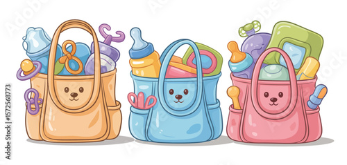 Baby Diaper Bags with Essentials