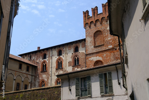 Historic castle of Vigevano, Pavia, Italy
