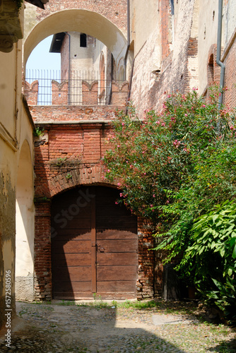 Historic castle of Vigevano, Pavia, Italy