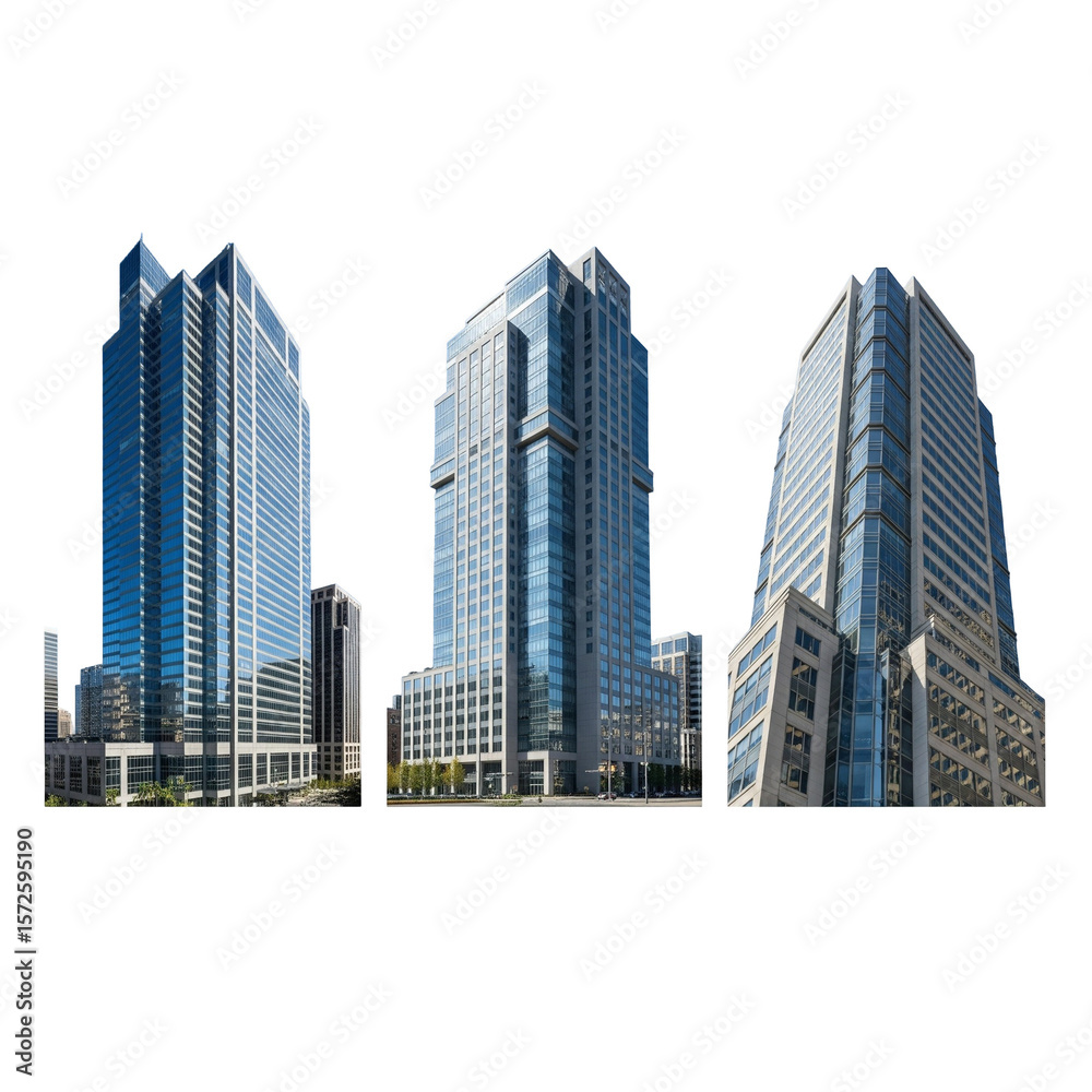 Fototapeta premium modern city skyline