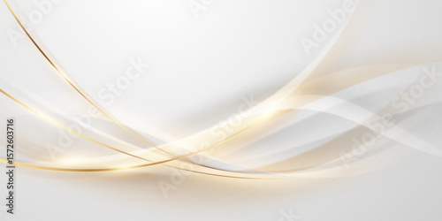 White abstract background with luxury vector illustration.