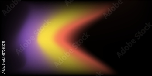 Smooth and blurry colorful gradient mesh background. Modern bright rainbow colors. Easy editable soft colored vector banner template. Premium quality