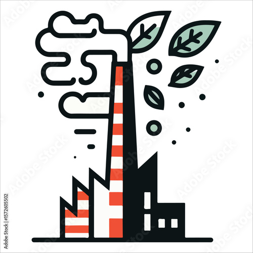 Climate Change Awareness Concept – Save Earth, Fight Pollution, Promote Sustainability