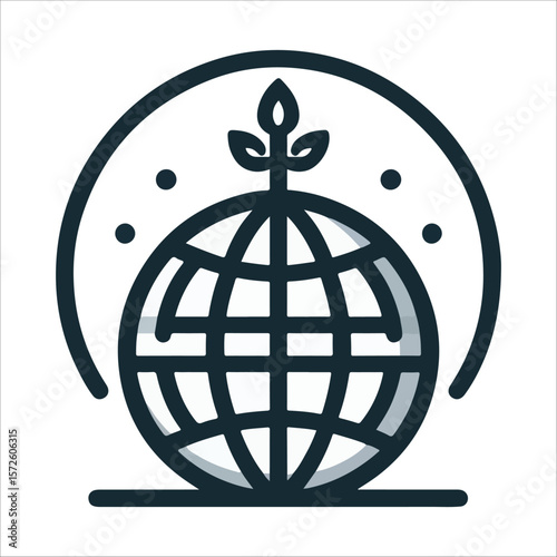 Climate Change Awareness Concept – Save Earth, Fight Pollution, Promote Sustainability