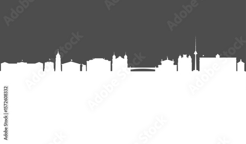 Vilnius skyline "NO AI"